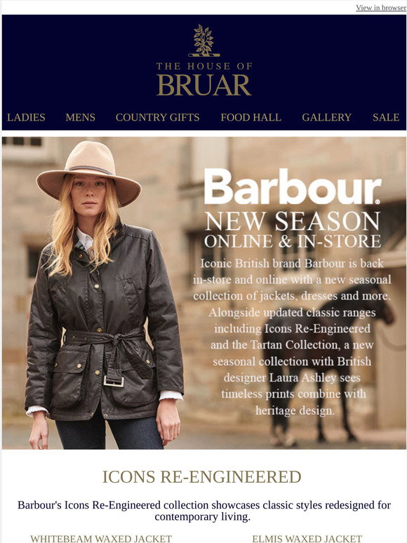 The House of Bruar: Just Arrived: New Season Barbour | Milled