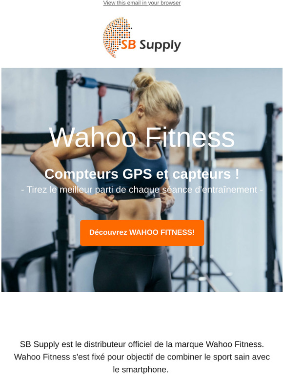 Compteur GPS et capteurs Wahoo 🏁