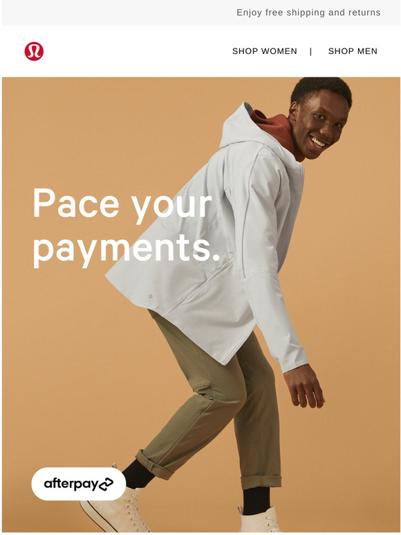 lululemon Guess what? Payment plans are here Milled