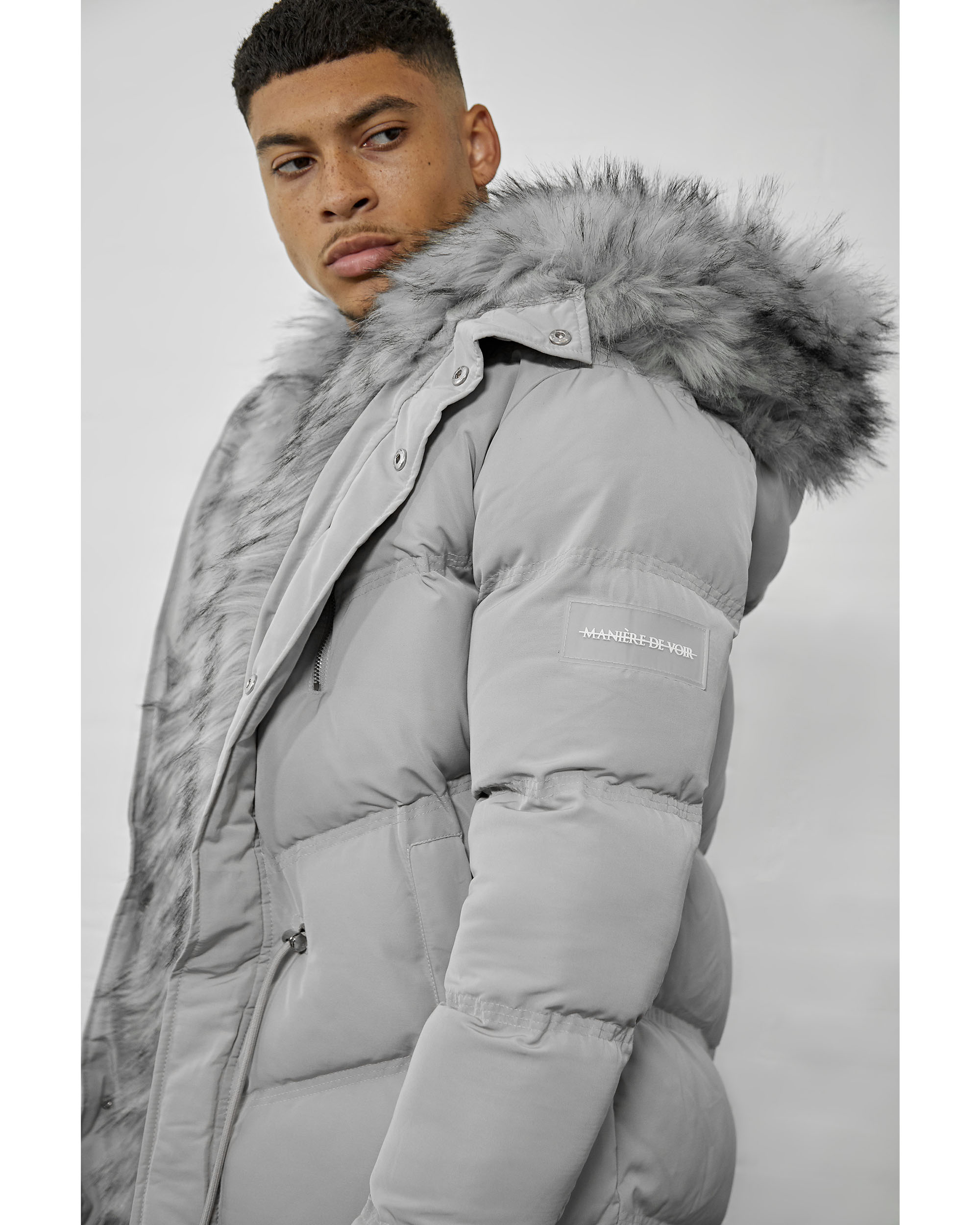 maniere de voir fur lined coat