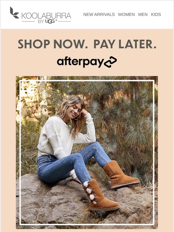 afterpay ugg slippers