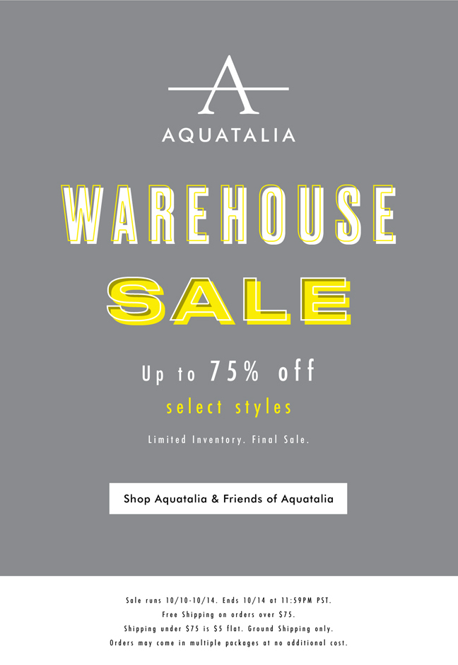 aquatalia warehouse sale