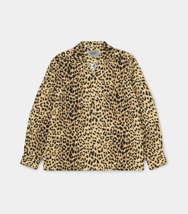 wacko maria leopard shirt