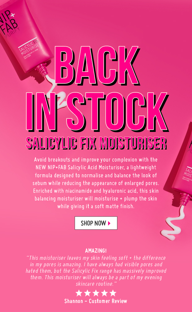 salicylic fix moisturiser