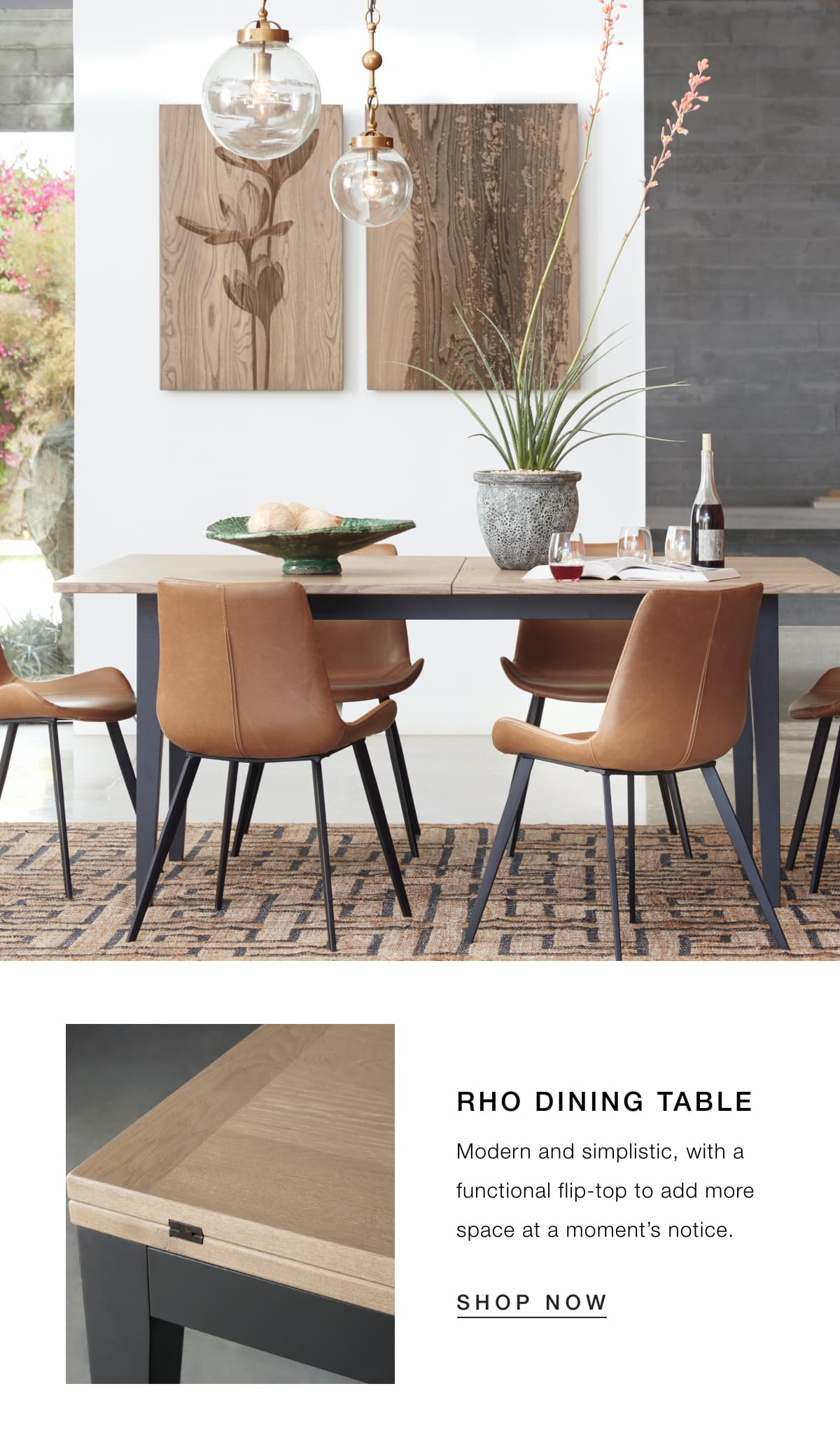 arhaus rho table