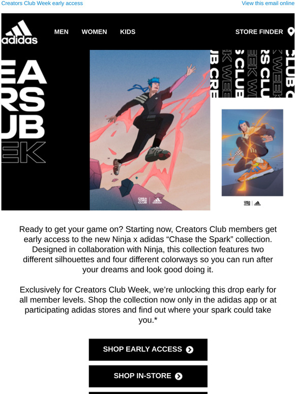 adidas chase the spark