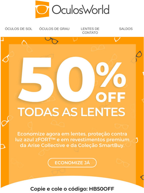 Quer economizar em óculos de grau?