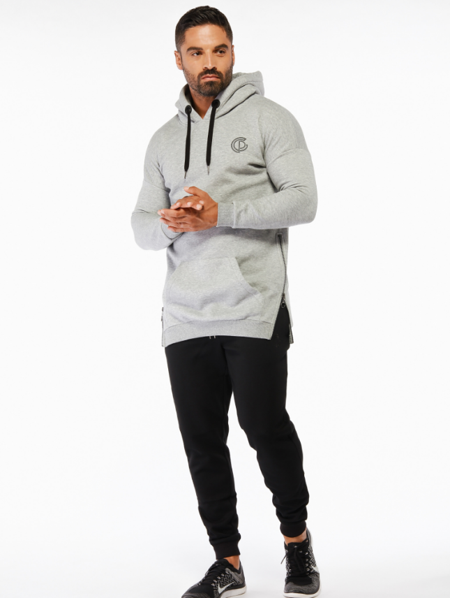 gympro longline hoodie