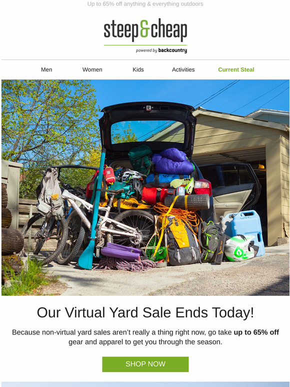 LAST CALL Virtual Yard Sale Milled