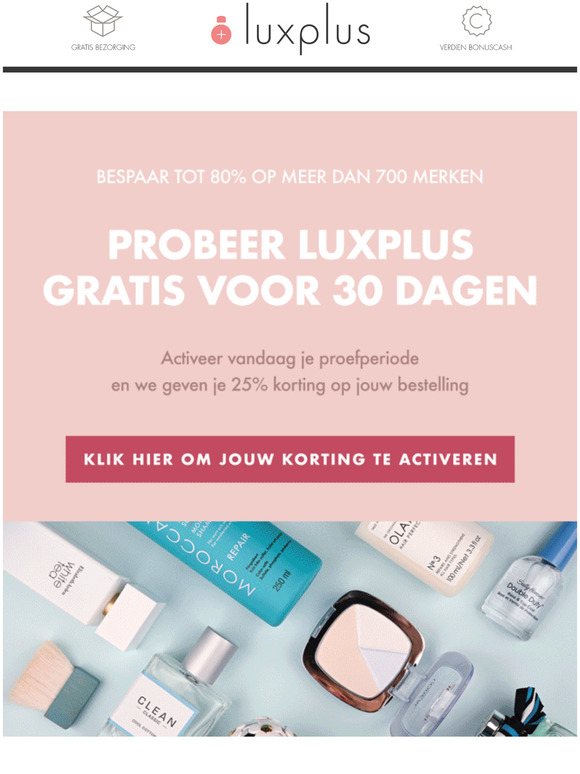 Extra 25% op jouw eerste bestelling - ALLEEN vandaag!