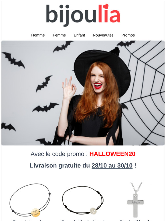 Livraison gratuite pour Halloween !