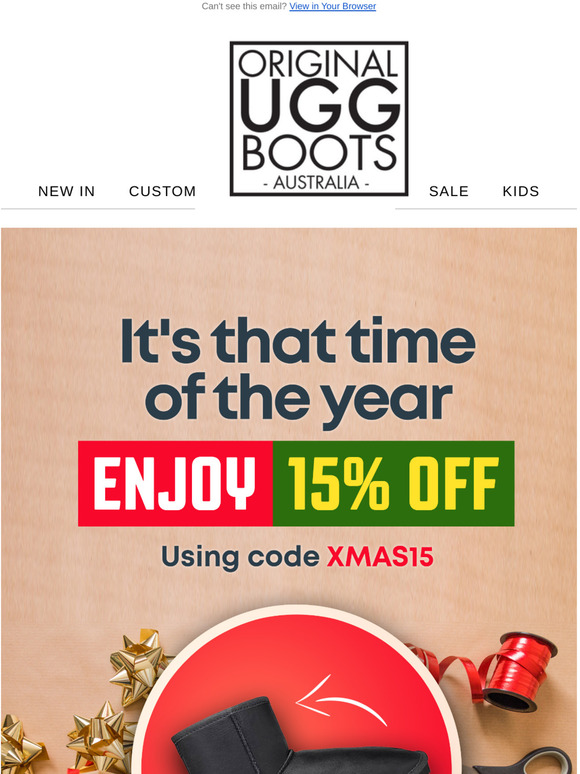 ugg boots originals discount code