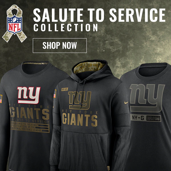 Nike / Men's New York Giants Salute to Service Olive Long Sleeve T-Shirt