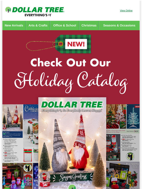 Dollar Tree 37841 Christmas Eve 2022 Hours Dollar Tree: Don't Miss Our New 2020 Holiday Catalog! | Milled