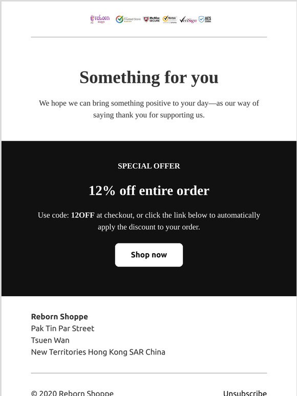 reborn doll shop discount code