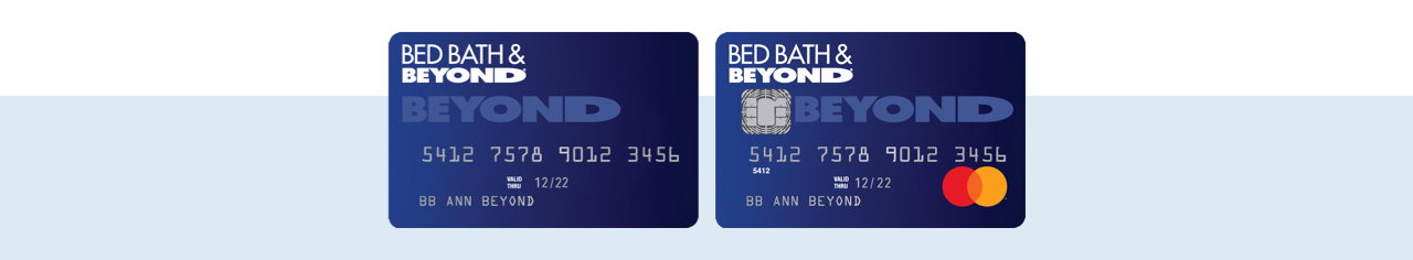 bed bath and beyond credit card number