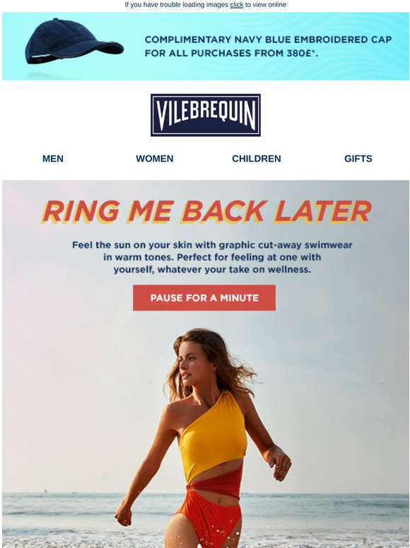 Vilebrequin Ring Me Back Later Milled