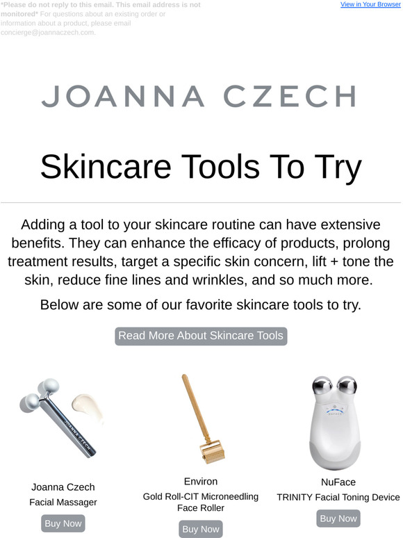 joanna czech skincare routine