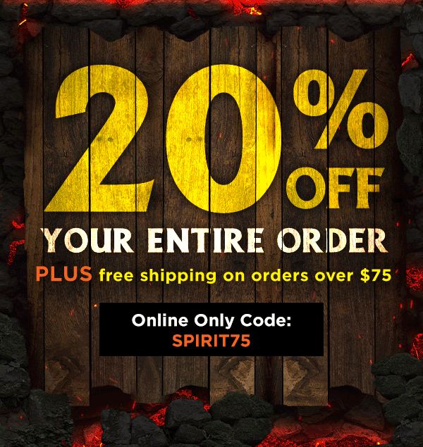 Spirit Halloween 👻 STILL HAPPENING 20 off entire order Milled