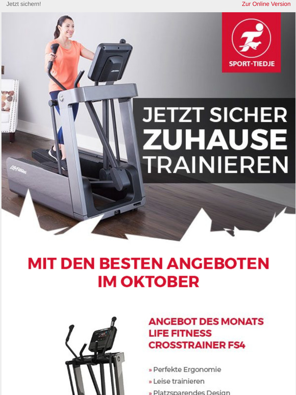 Jetzt sicher Zuhause trainieren ✅!