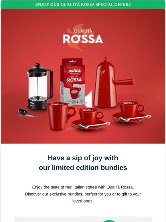 Lavazza UK: -check out our red hot limited edition bundles!