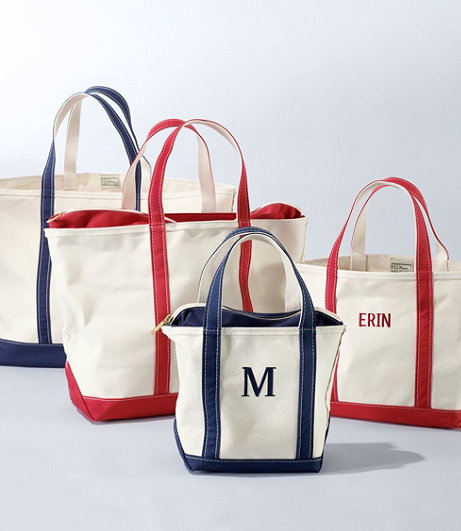 ll bean monogram bolsa