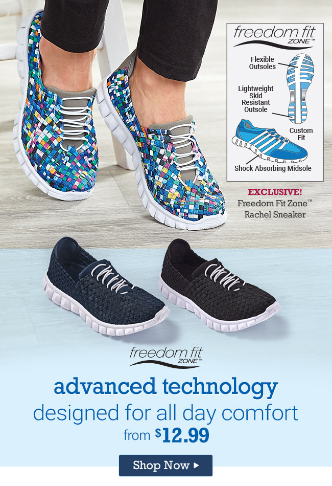 Dr. Leonard's: Freedom Fit Zone™ — Designed for All Day Comfort! | Milled