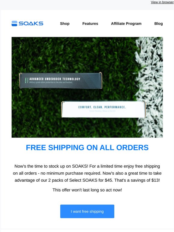 we know you love free shipping!
