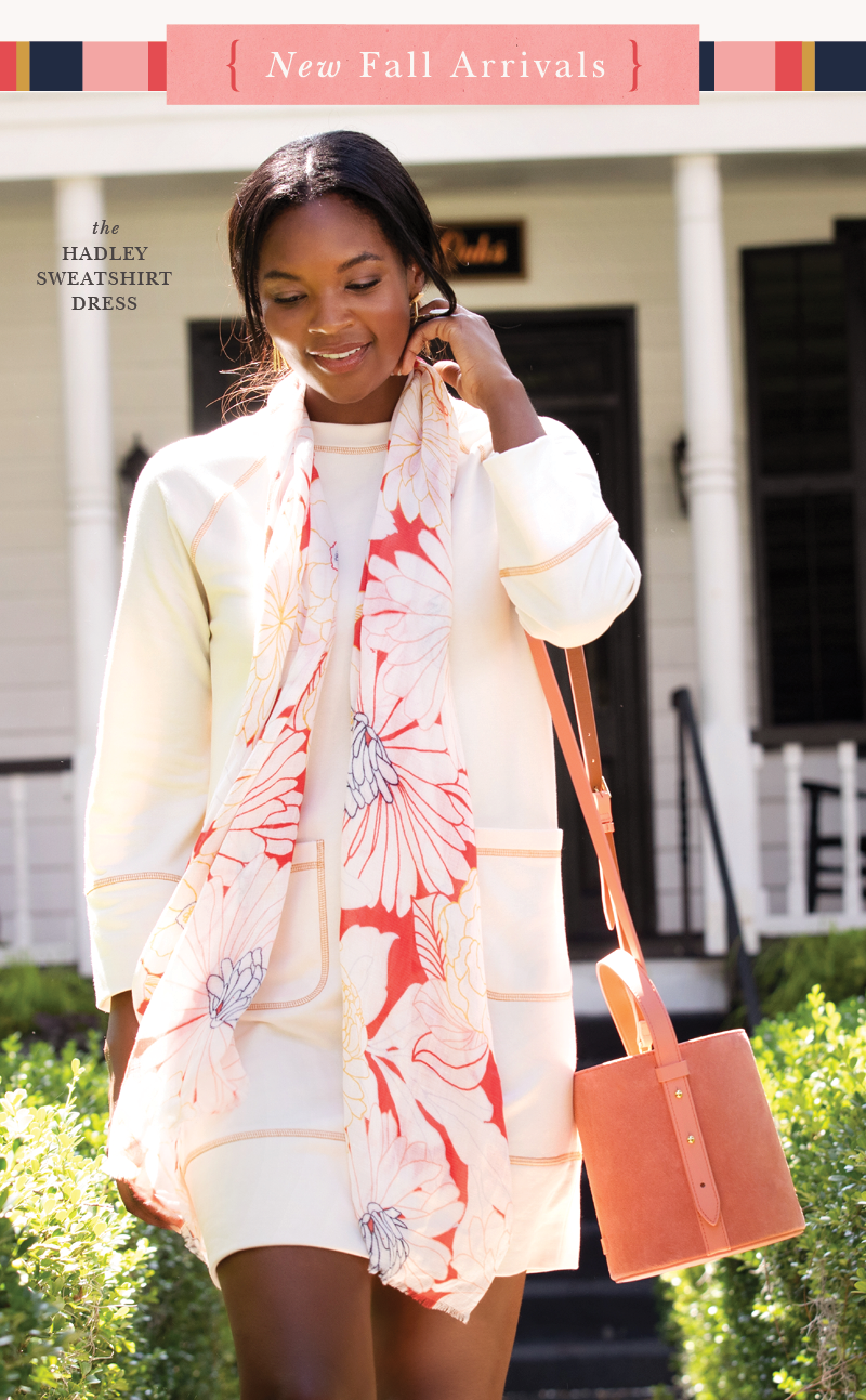 Cozy Days Ahead in a Sweatshirt Dress 