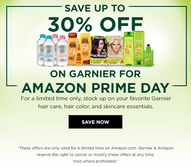 Garnier Usa Save Up To 30 Off On Garnier For Amazon Prime Day Milled