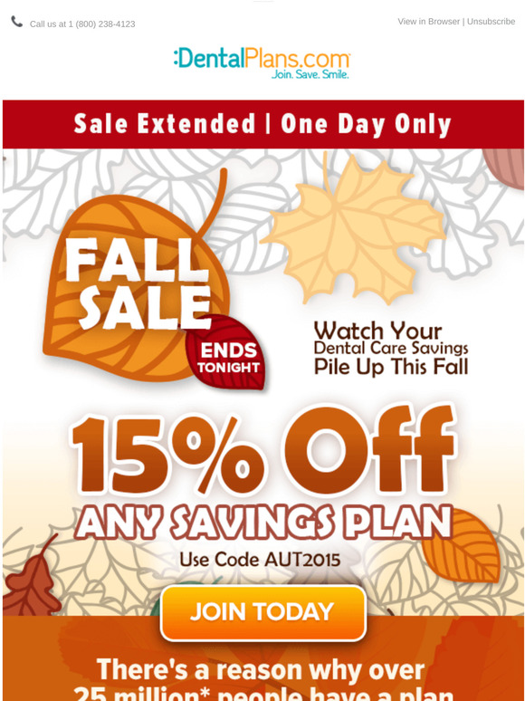 Inc. LAST DAY for Fall Savings. Get 15 off! Milled