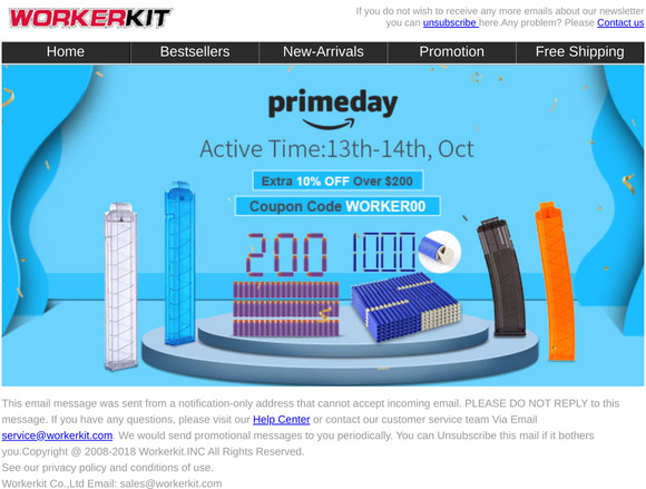 Primeday in Workerkit