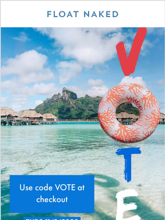 20% off when you vote, vote, vote!! 💥