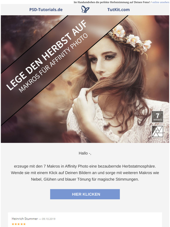 Das Must Have für Affinity Photo User 🍁 Zauberhafte Herbst-Makros