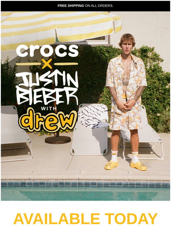 drew crocs