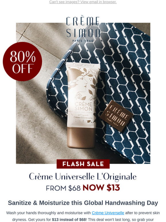 Exclusive 80% off this Global Handwashing Day! 🧼