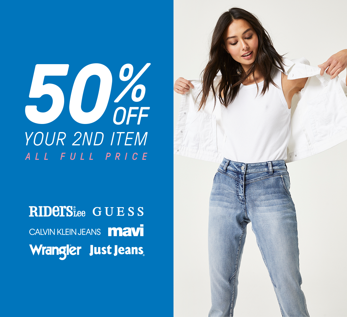 Just Jeans: 30% off Levis starts NOW 