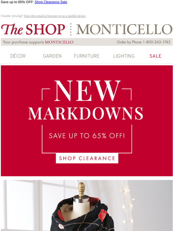 New Season, New Markdowns!