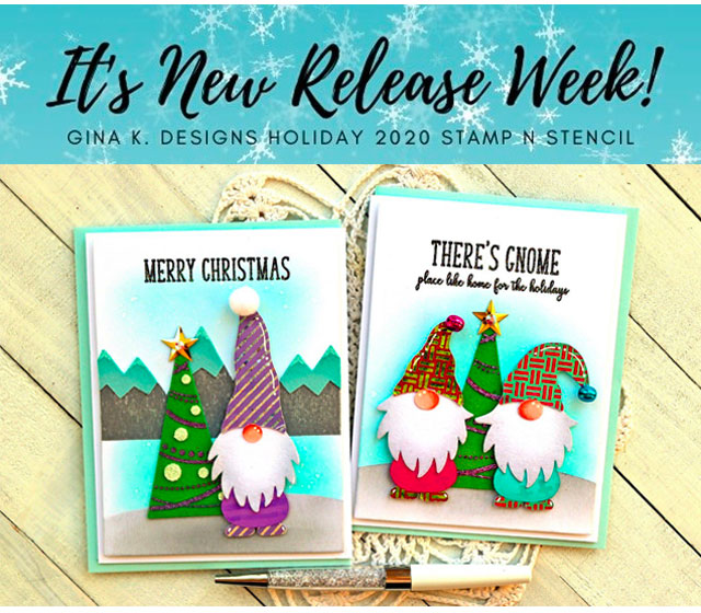 Therm O Web Special Edition Stamp N Stencil Holiday Kit By Gina K Milled