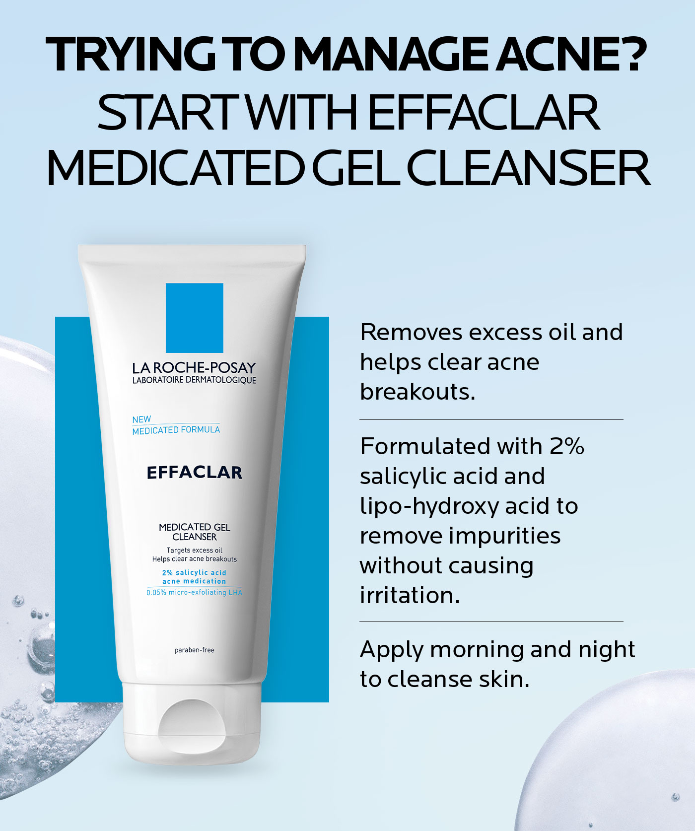 effaclar medicated cleanser