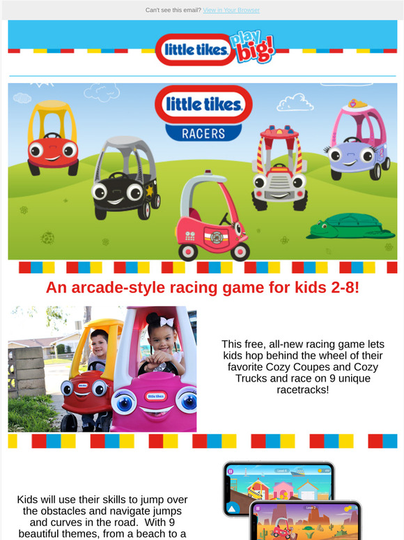 Little Tikes Get in the Race with the Little Tikes Racers Mobile Game