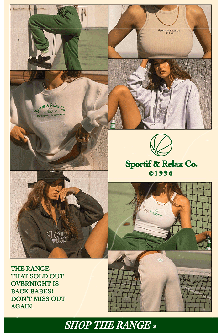 Princess Polly It S Back y Sportif Relax Co Milled Princess Polly It S Back y Sportif Relax Co Milled