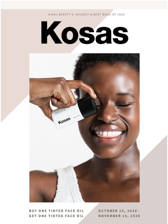 Buy One Kosas Tinted Face Oil & Get one Free!