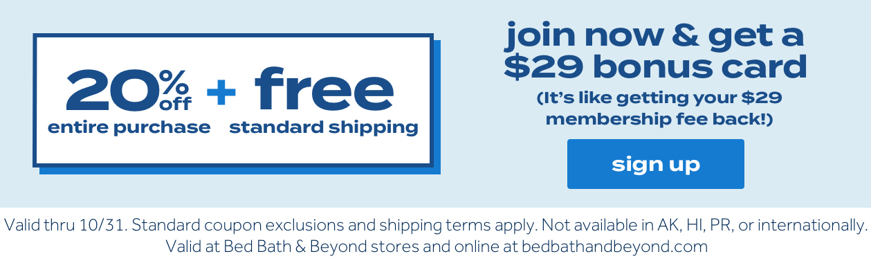 bed bath beyond coupon exclusions