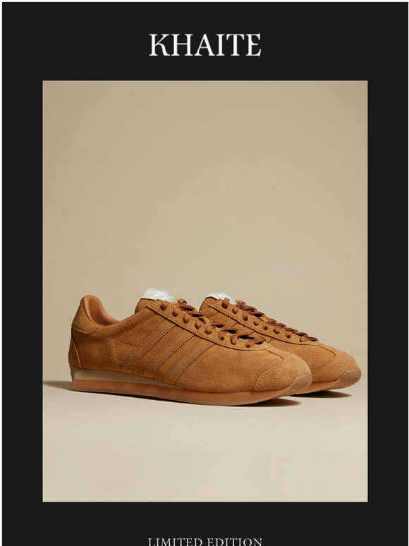 Khaite The Runway Sneaker Returns Khaite X Adidas Originals Milled