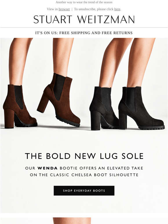 stuart weitzman trendy boot