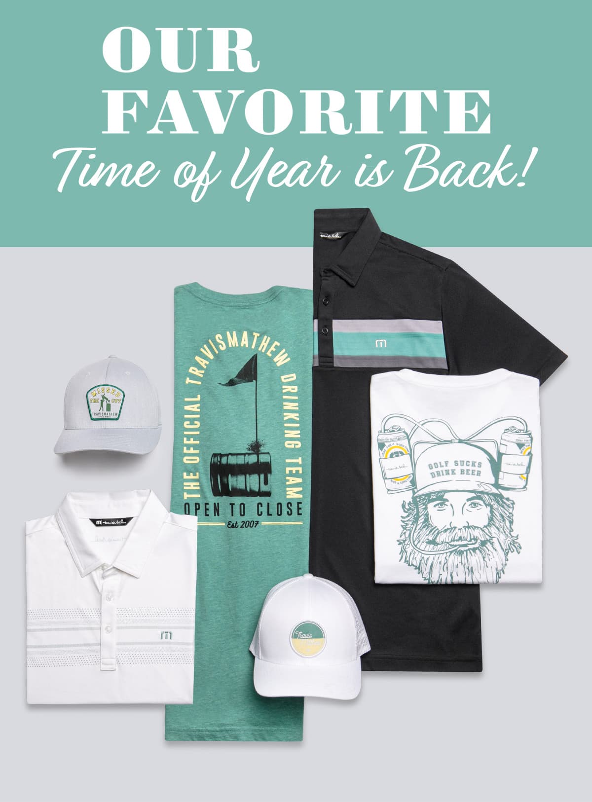 Travis Mathew : It's Officially Here 