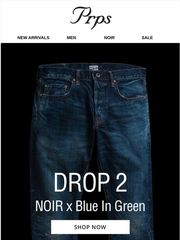 Prps: Made In Japan NOIR | Our 2ND 