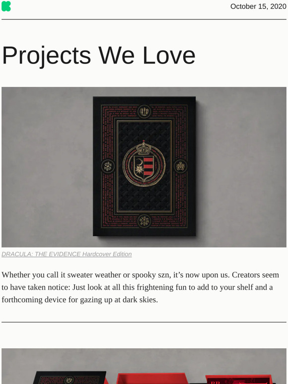 Projects We Love: The Horror