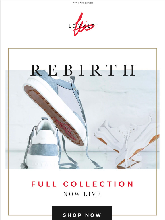 REBIRTH - FULL COLLECTION NOW LIVE
